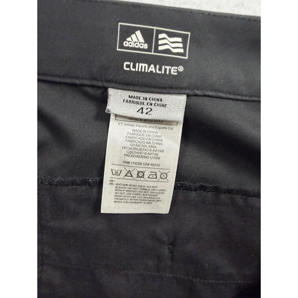 ADIDAS Climalite Performance Golf Shorts Moisture Wicking Mens 42